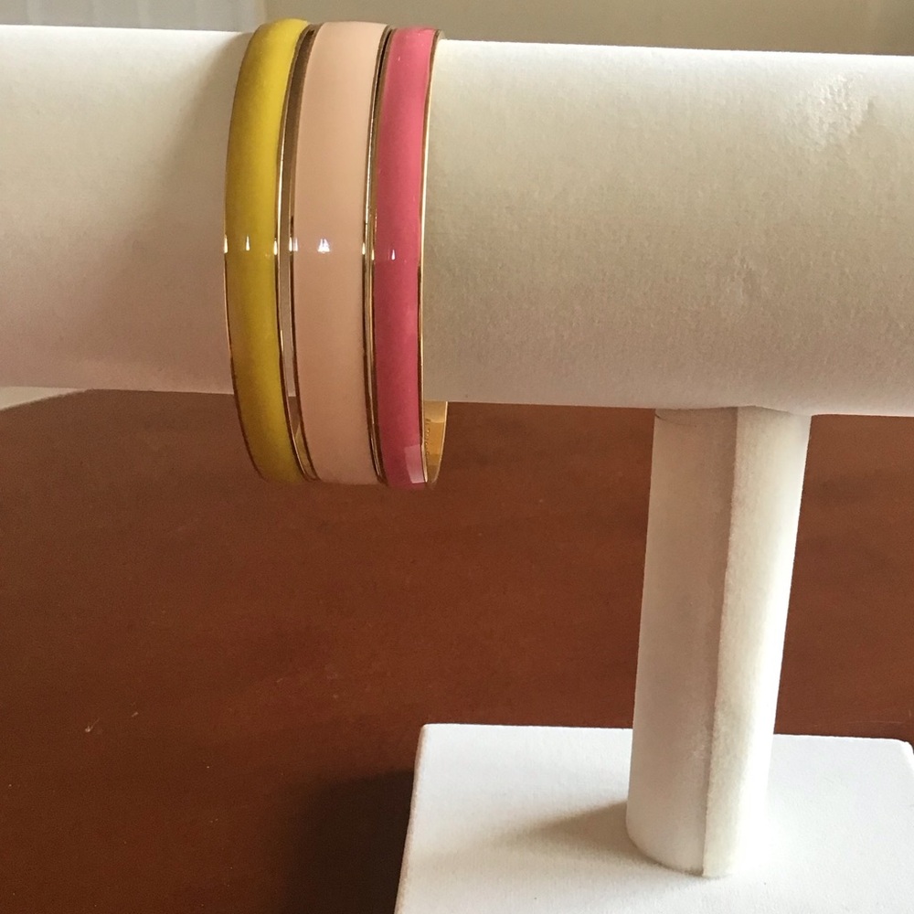 J. Crew set of 3 timeless bangle bracelets